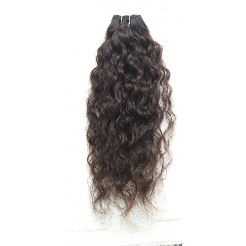 Natural  temple curly hair